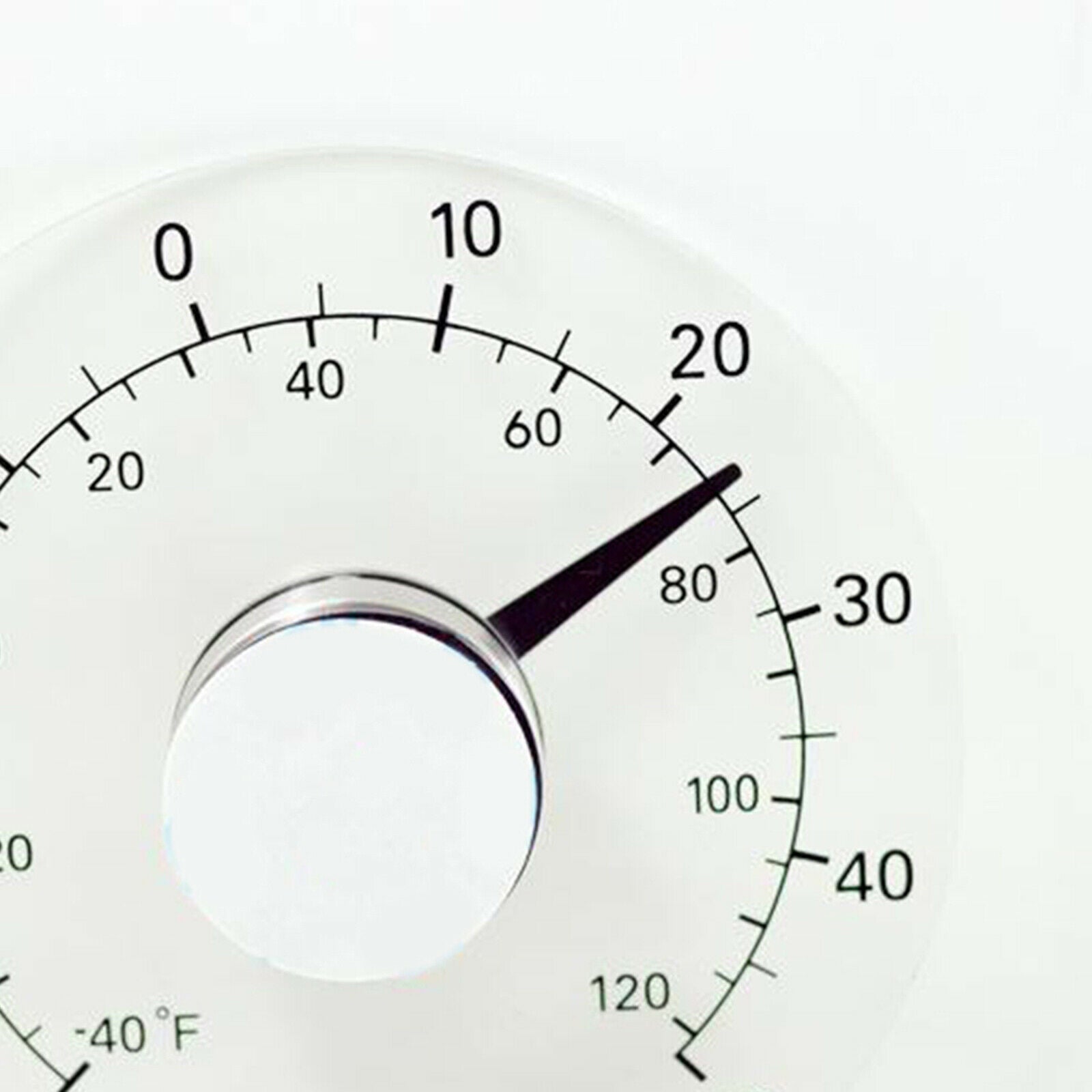 1pc Sticking On Window Thermometer Decorative for Car Wall Garden Patio Homes