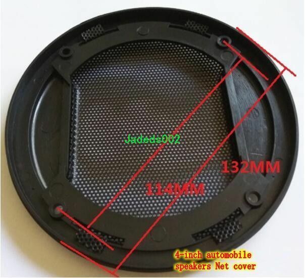 2pcs 4"inch Speaker grille car speaker Dust net cover 132mm HiFi audio Parts