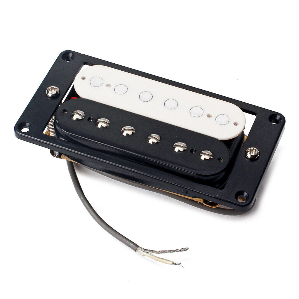 2pcs Humbucker Double Coil Pickup for Electric Guitar Parts Black White