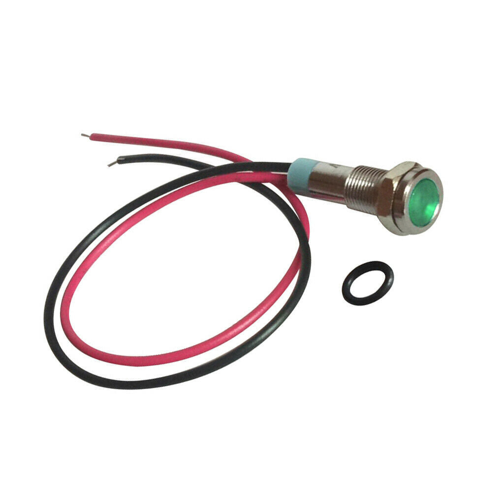 2x ï¼ˆGreen&Yellowï¼‰220V Signal Power Supply Indicator Light Lamp