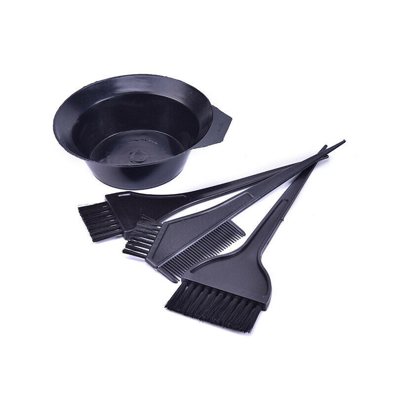 Hair Color Dye Bowl Comb Brushes Tool Kit Set Tint Coloring Dye Bowl Comb.l8