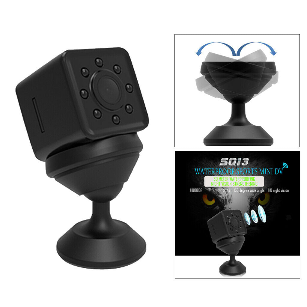 SQ13 New Mini IP Sports Action DV HD Aerial Loop DVR Night Vision 155Â°