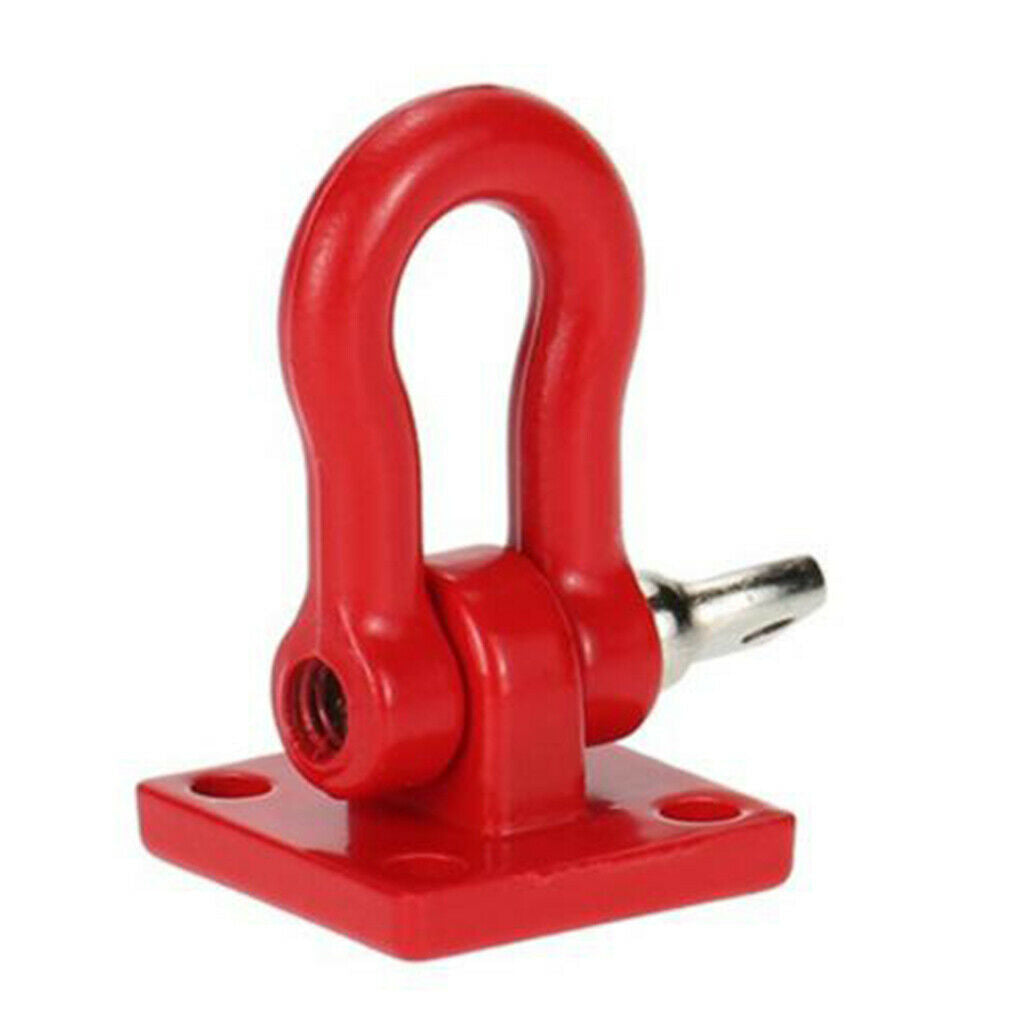 6PCS 1:10 RC Rock Crawler Tow Hook with Tow Chain for Axial SCX10 D90