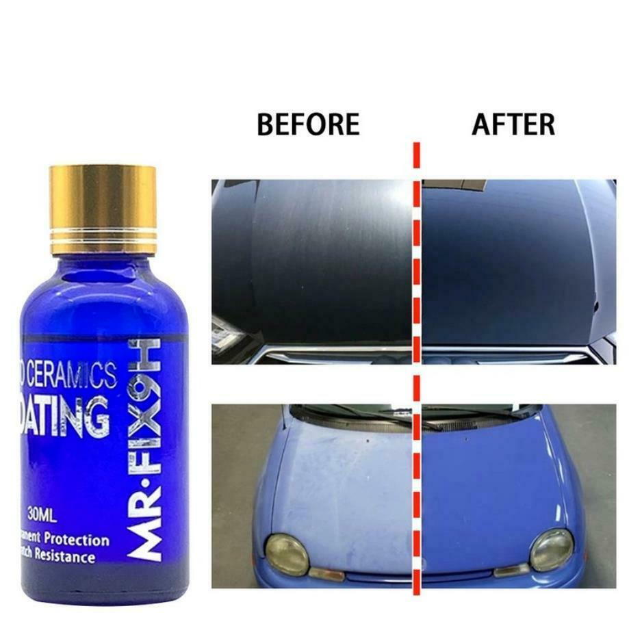 9H Anti-scratch Car Liquid Ceramic Coat Super Hydrophobic Glass Coating Polish