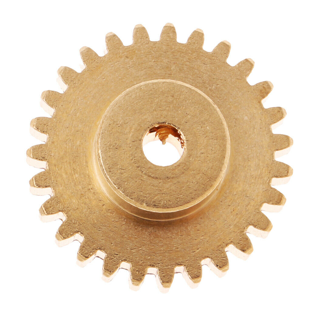 2pcs Golden Metal Motor Opinion Gear for WLtoys A959-B A969-B K929-B Cars