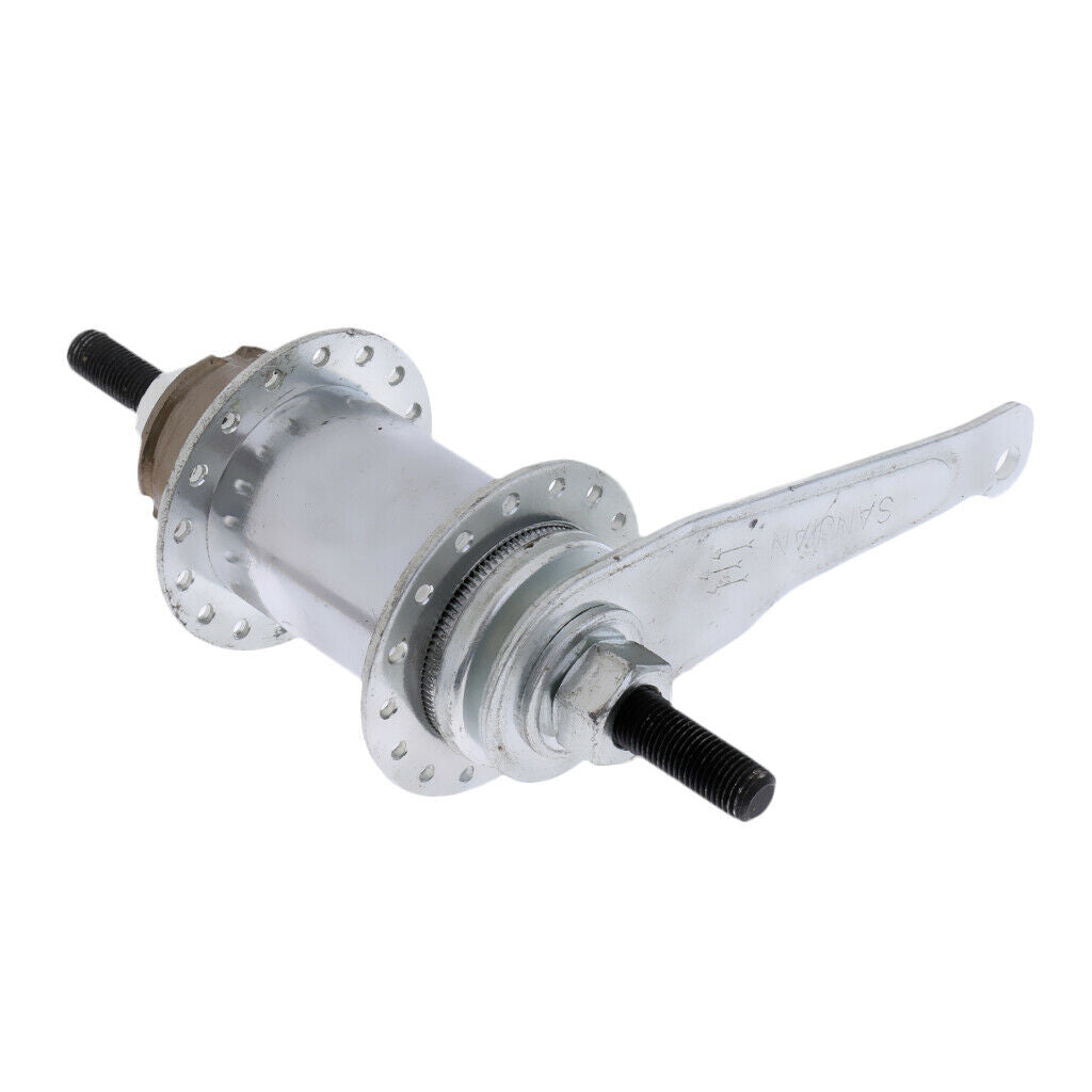 Stainless steel bicycle bicycle coaster brake rear hub 36 holes fixed / free