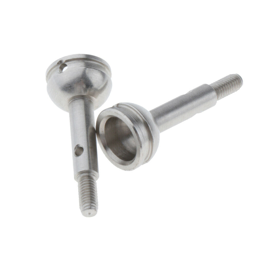 2Pcs Metal RC Car Front Wheel Shaft Cup for 1/14 Wltoys 144001 RC Buggy