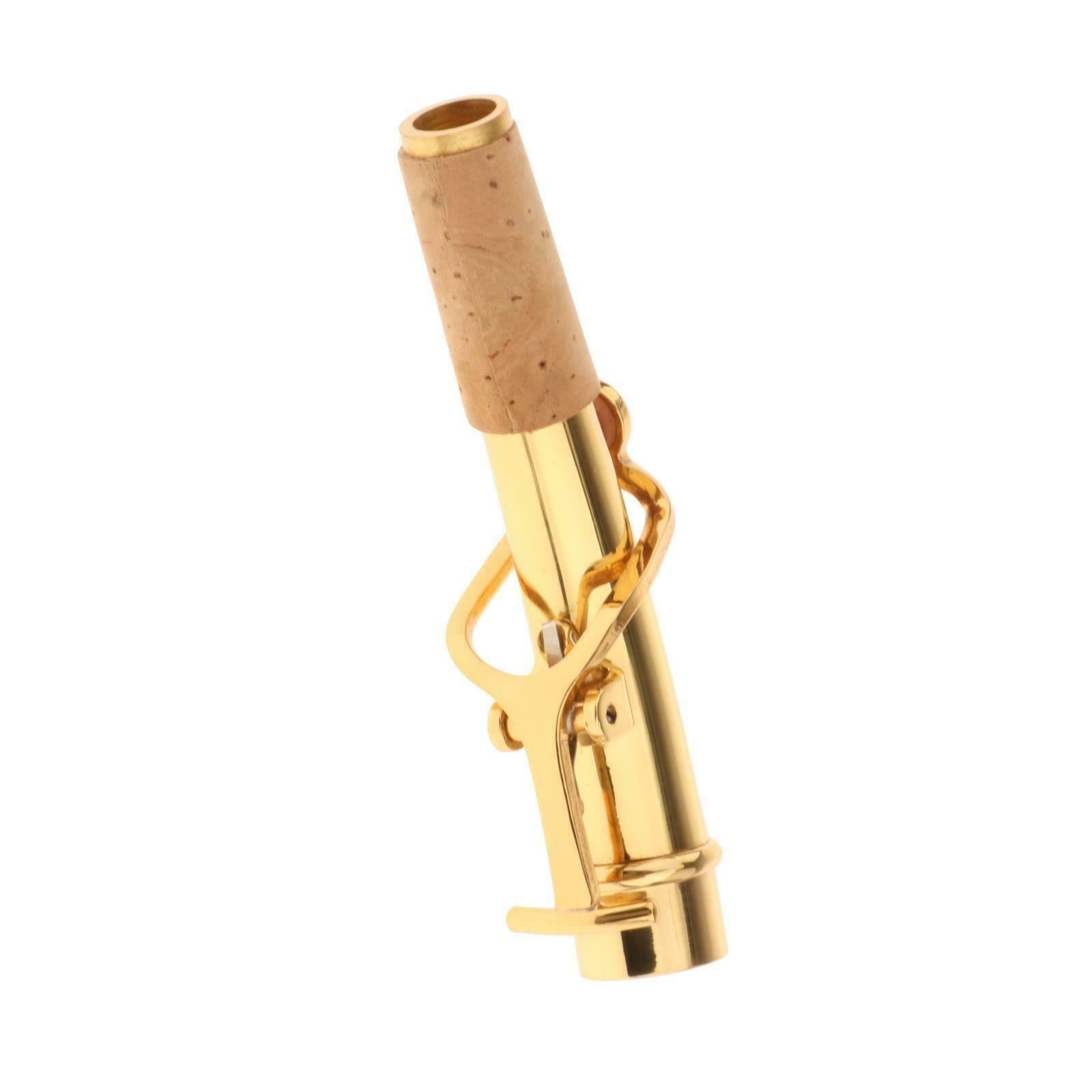 Brass Soprano Saxophone Bend Neck Woodwind Instrument Replacements Parts