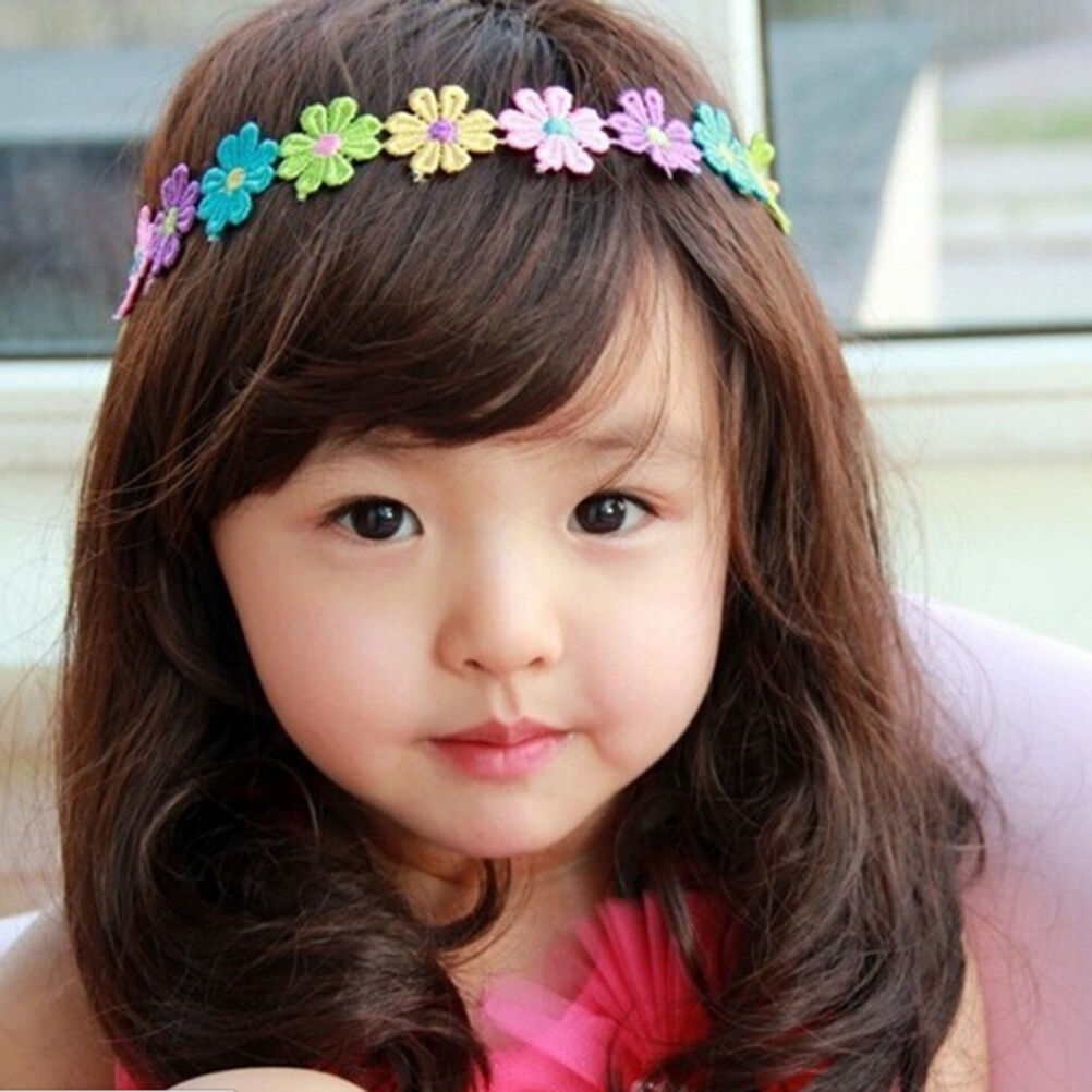 Flowers Hairbands Garland Flower Hairband For Girls Flower Crown Hair Band WBDA