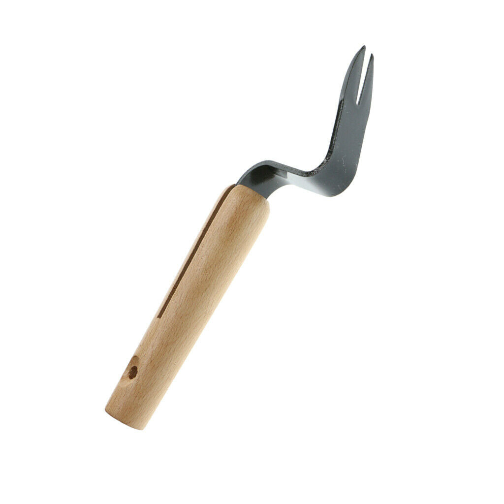 Garden Hand Fork Rake Cultivator Weed Soil Rake Weeding Clear Rock Gardening