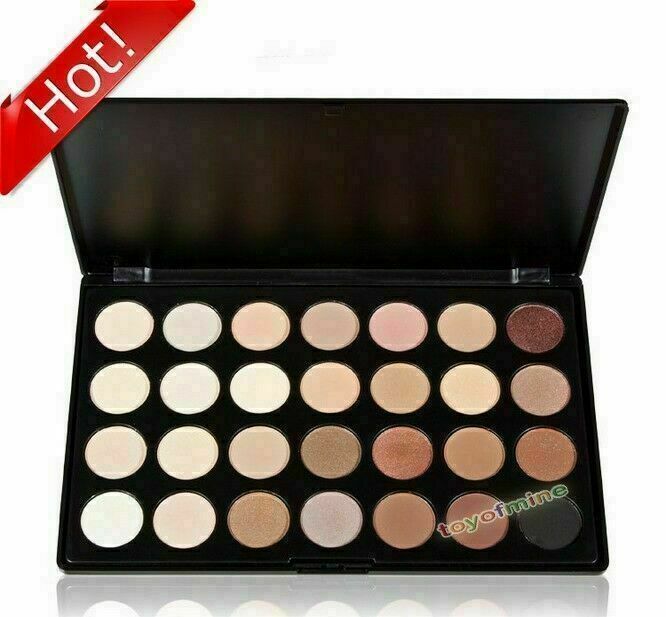Hot 28 Color Neutral Warm Eyeshadow Palette Eye Shadow Make Up Kit