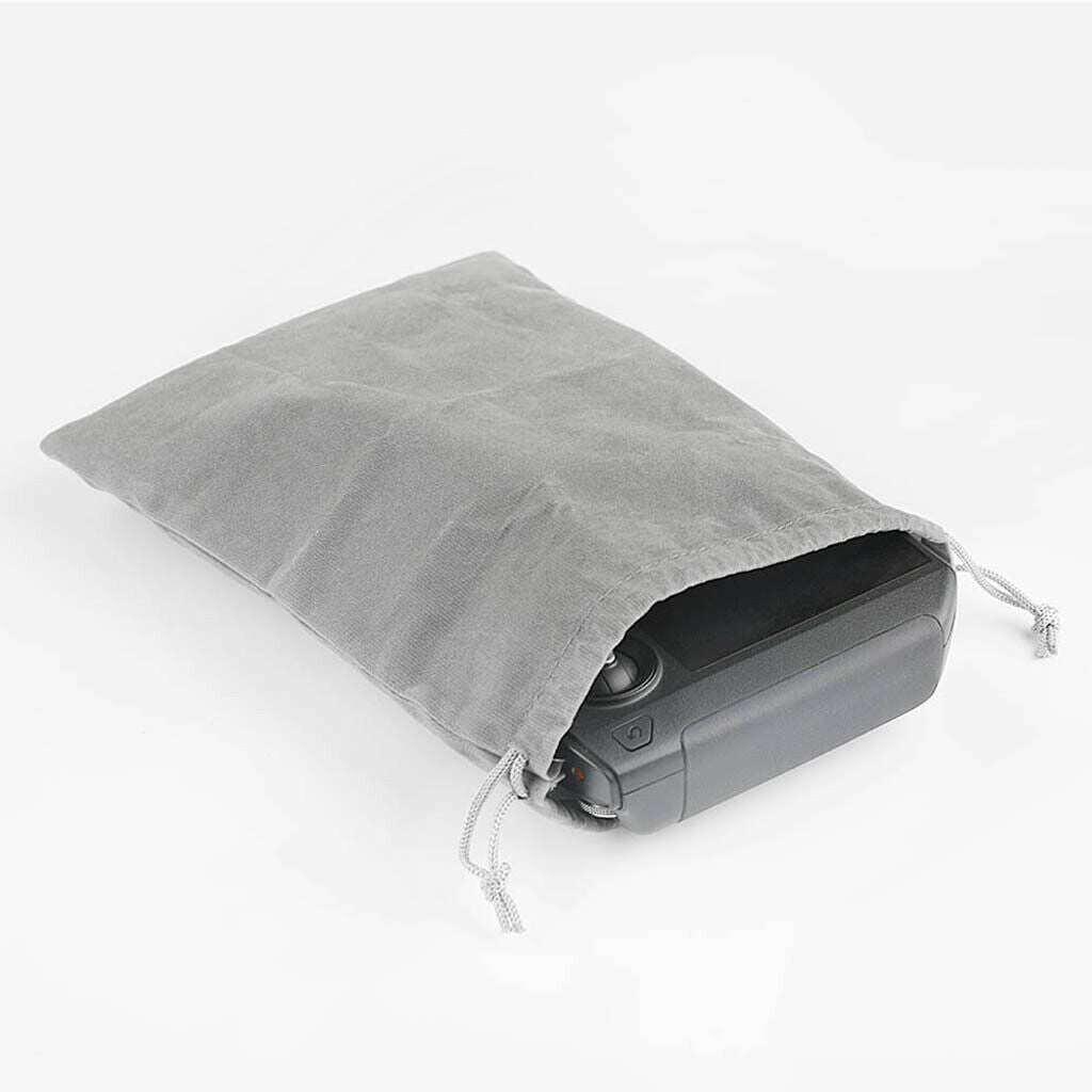 RC Portable Storage Bag Suede Shrinking Handbag Sleeve Pouch for DJI RCGEEK