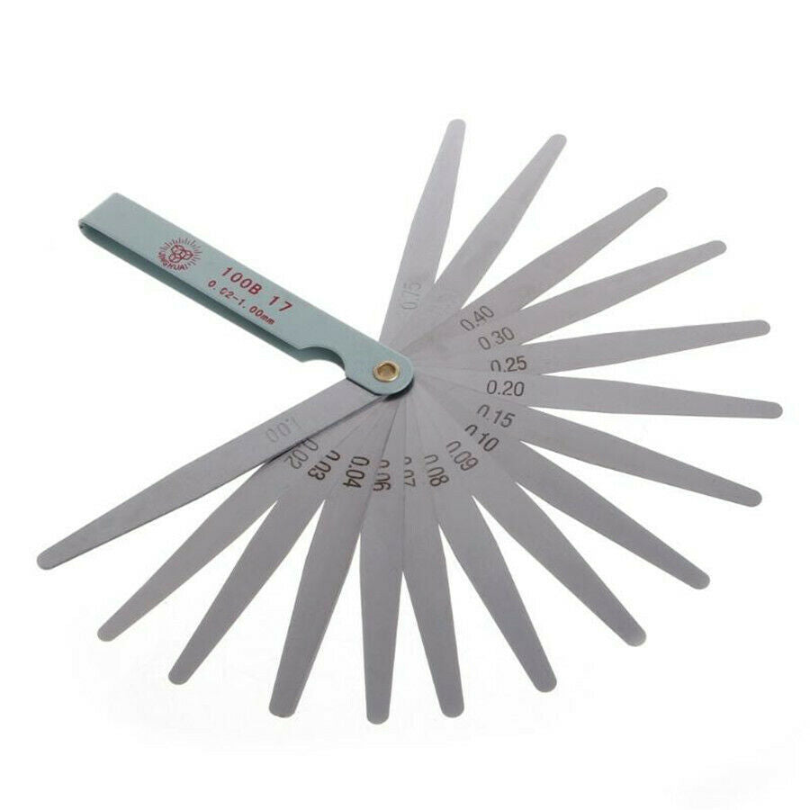 Universal Motorcycle Adjustment Repair Tool Valve Screw Wrench & 1x Feeler Gauge