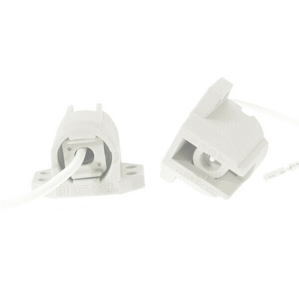 1pair R7s Ceramic Lamp Holder Base For Double Ends Metallic Iodide Lamp