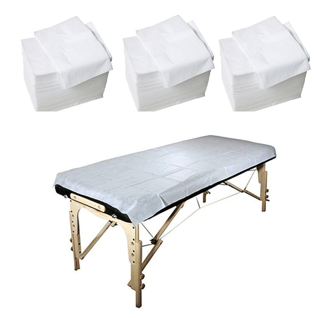 Lot 300pcs Thick Disposable Bed Sheet Covers for Massage Spa Tattoo 70x170cm