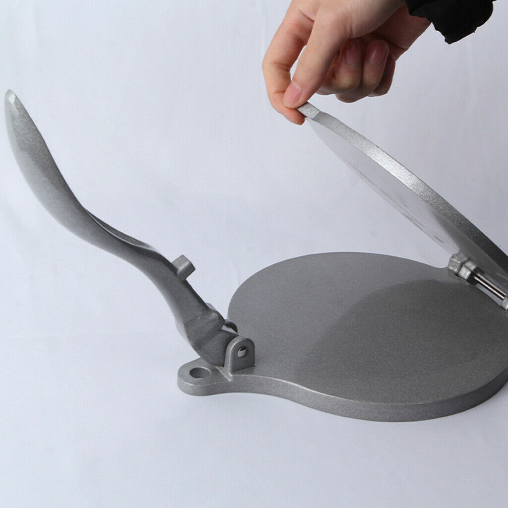 8" Cast Aluminum Corn Tortilla Press Dough Press Tacos Maker Even Pressing