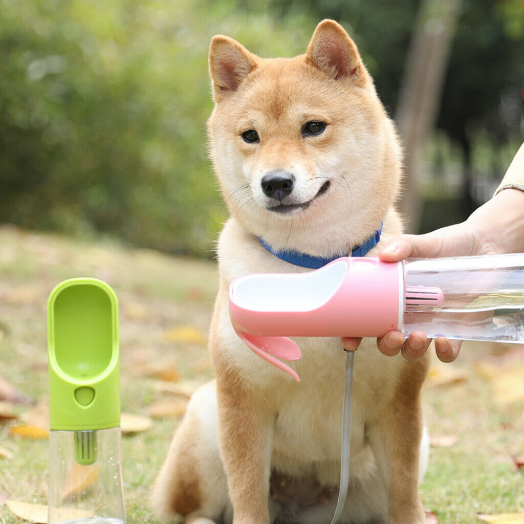 Pet Outdoor Portable Accompanying Drinking Puppy Drink Bottle Travel Blue