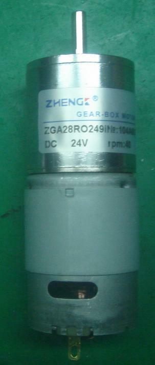 ZGA28RO DC 24V 40RPM 21mm Body Dia. Two Terminals Electric DC Gear Motor DIY