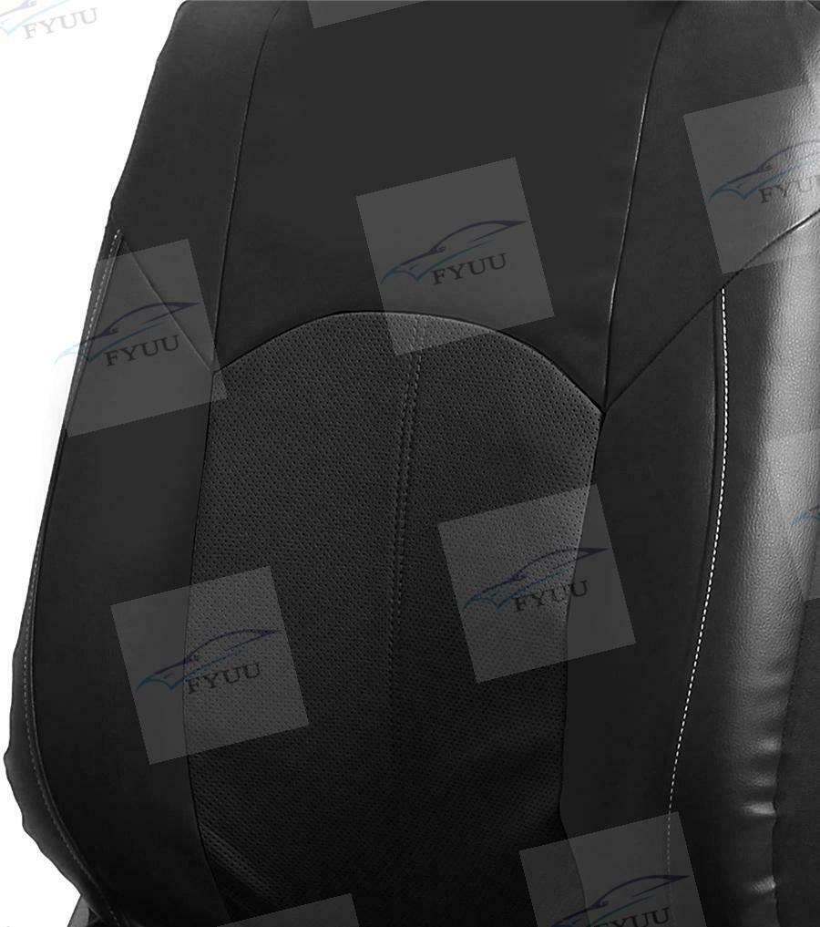 Universal Waterproof Car Seat Protector Auto Accessories Interior Solid Black