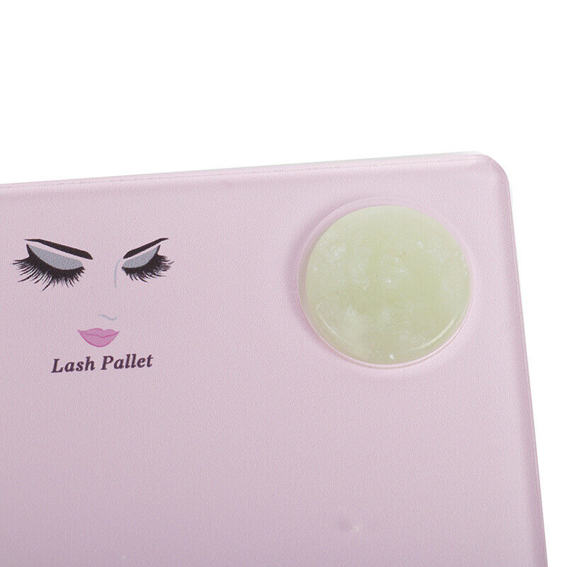 Acrylic Eyelash Extension Eye Lash Pallet Jade Stone Organizer Pad Tray GasNWDF