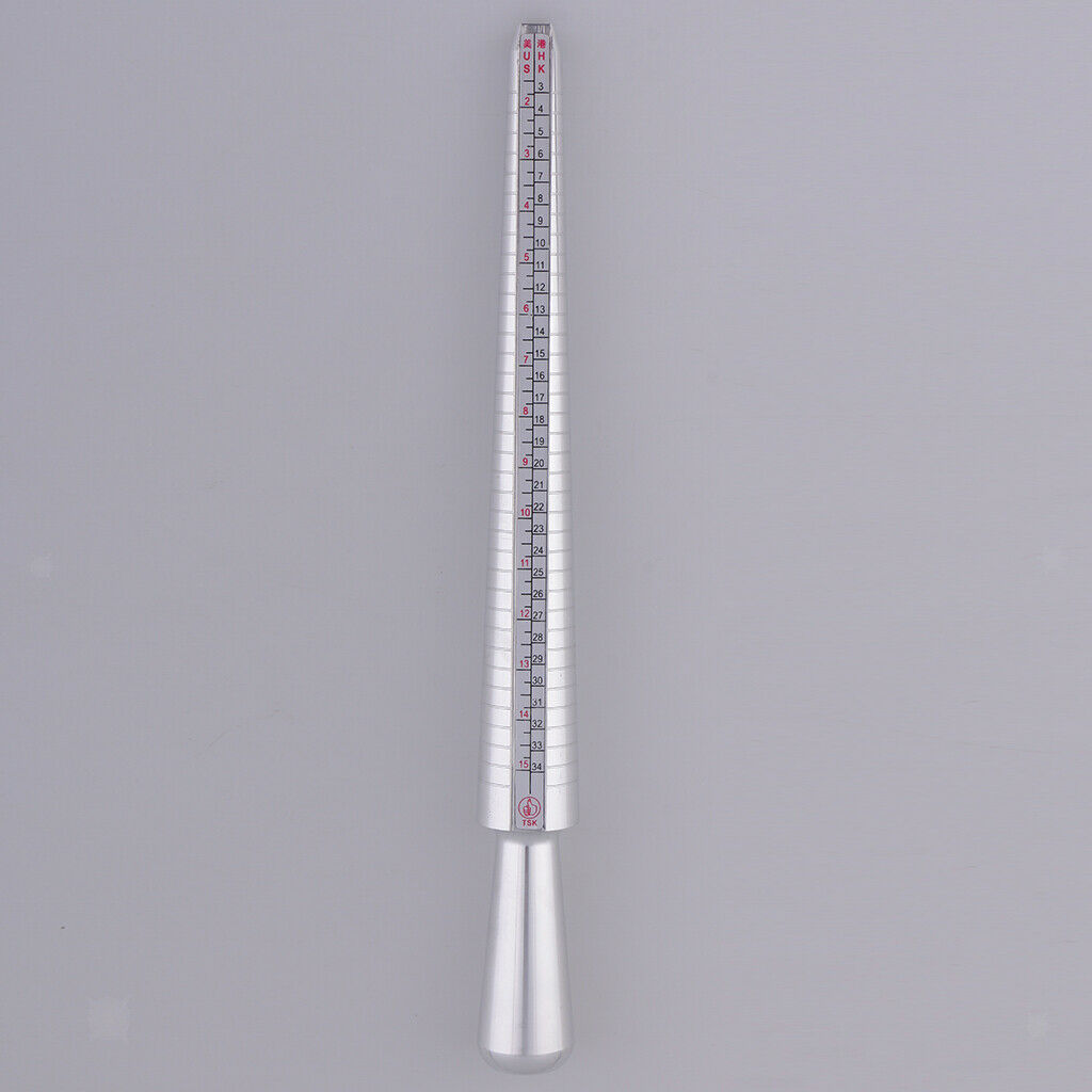 Jewelry Sizer Mandrels Finger Ring Making Tool Measurement /Adjuster Kit
