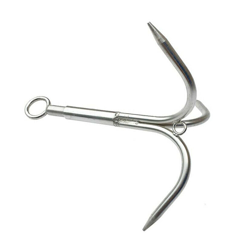 3-Claw Stainless Steel Outdoor Grappling Hook Survival Wall Claw Climbing ToBDA