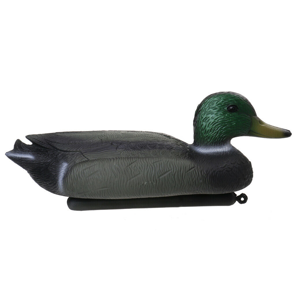 2 Pieces Floatation Lifelike Duck Decoys Outdoor Shooting Hunting Target