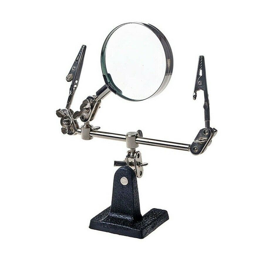 Magnifier Clip Seat Multi-Function Welding Station Shelf DIY Electronic Module
