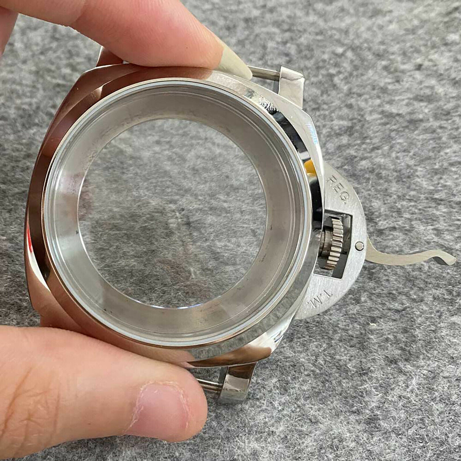 44mm 316 Stainless Steel Watch Case for ETA6497 ST3600 ST3620 Movement Watch