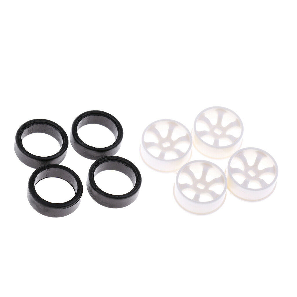 Wheel Rims Tires for 1/28 RC WLtoys K989 P929 Monster Truck Spare Parts