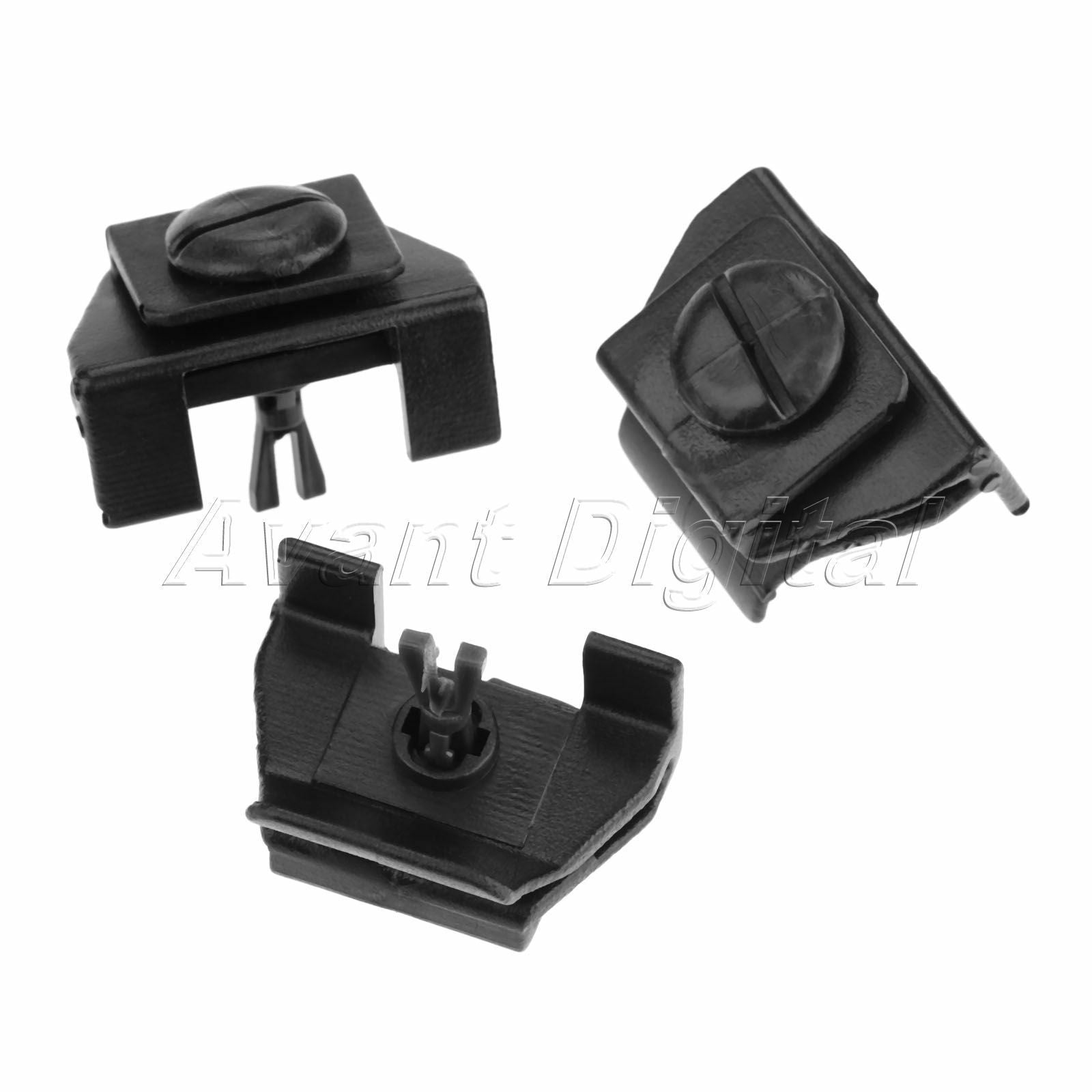 4PC Front Auto Plastic Fender & Bumper Cover Clip Kit 53879-58010 47749-58010