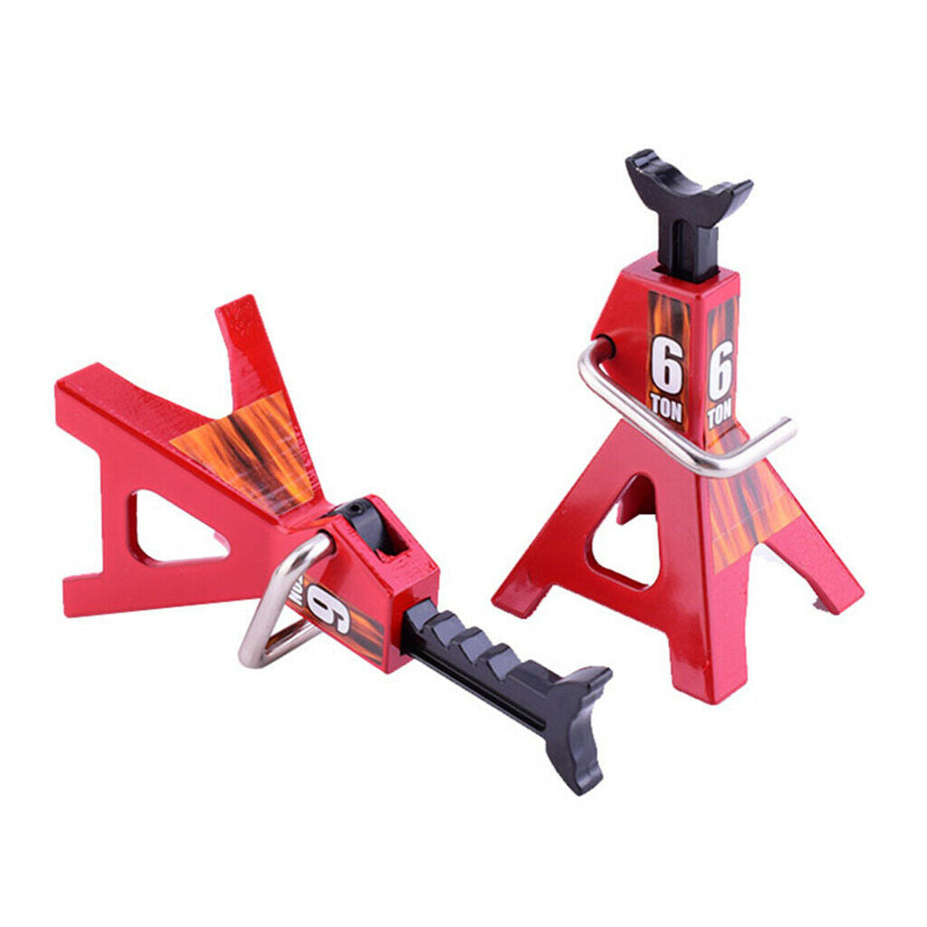 2x Jack Stand 6Ton for 1/10 1/7 1/18 RC Crawler Truck Car Tamiya Accessory