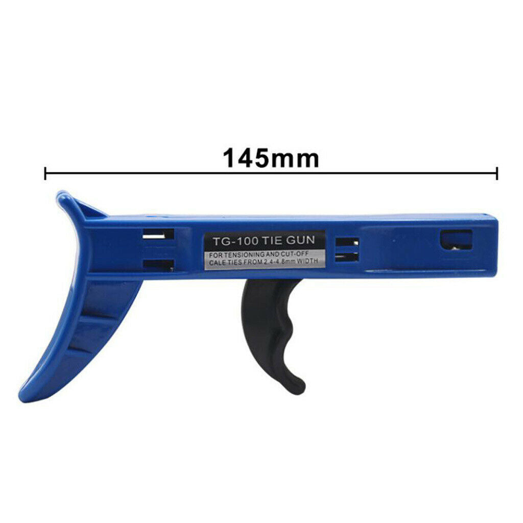 Adjustable Cable Tie Tensioner Pull Tighten Fasten Cable Tie Gun 2.4mm-4.8mm