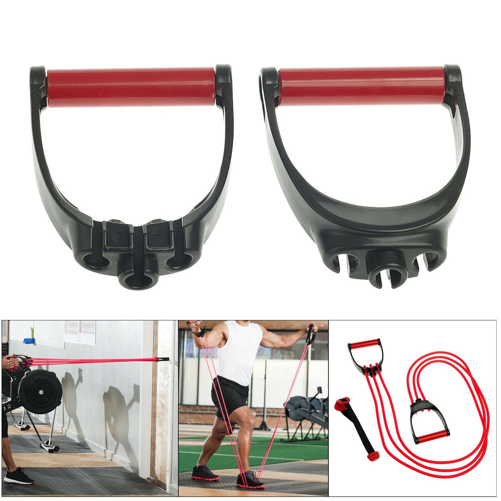 Triple Grip Expander Handles For Arm Chest Muscle Exerciser Training