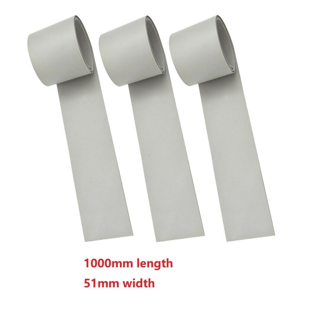 3pcs 51x1000mm Durable Gray Patch Repair Strips Kit Material For Dinghy Kayak