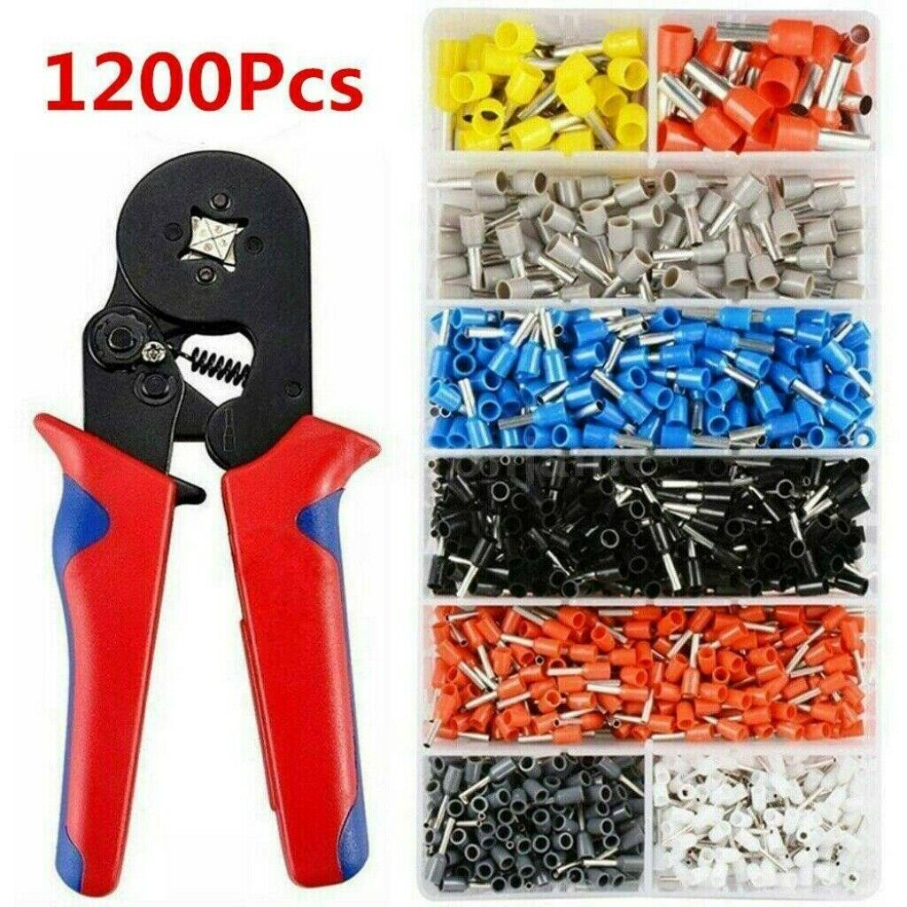 Tube-Type Cold-Pressed Terminal Combination Boxed Crimping Pliers Insulated