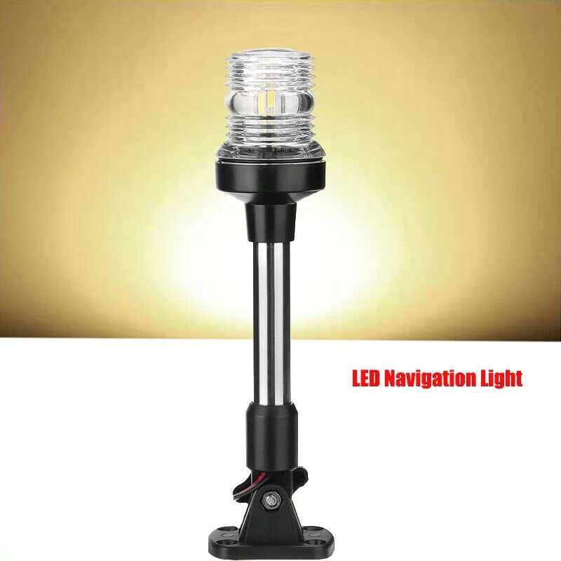 10-24V Adjustable Marine Boat Yacht LED Navigation Light Stern Anchor Pole Lamp