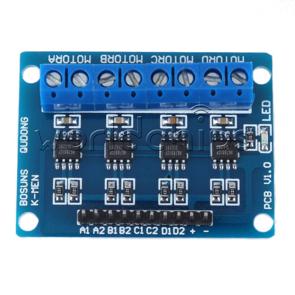 4-Channel HG7881 DC Stepper Motor Driver Controller Board for Arduino