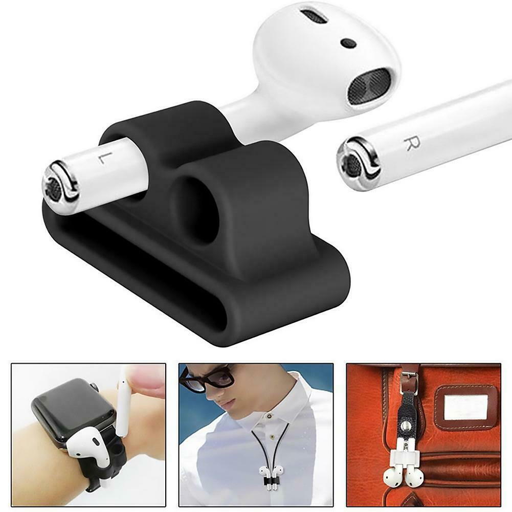 Silicone Earphones Fixed Bracket Watch Strap Holder Set for AirPods Accessories