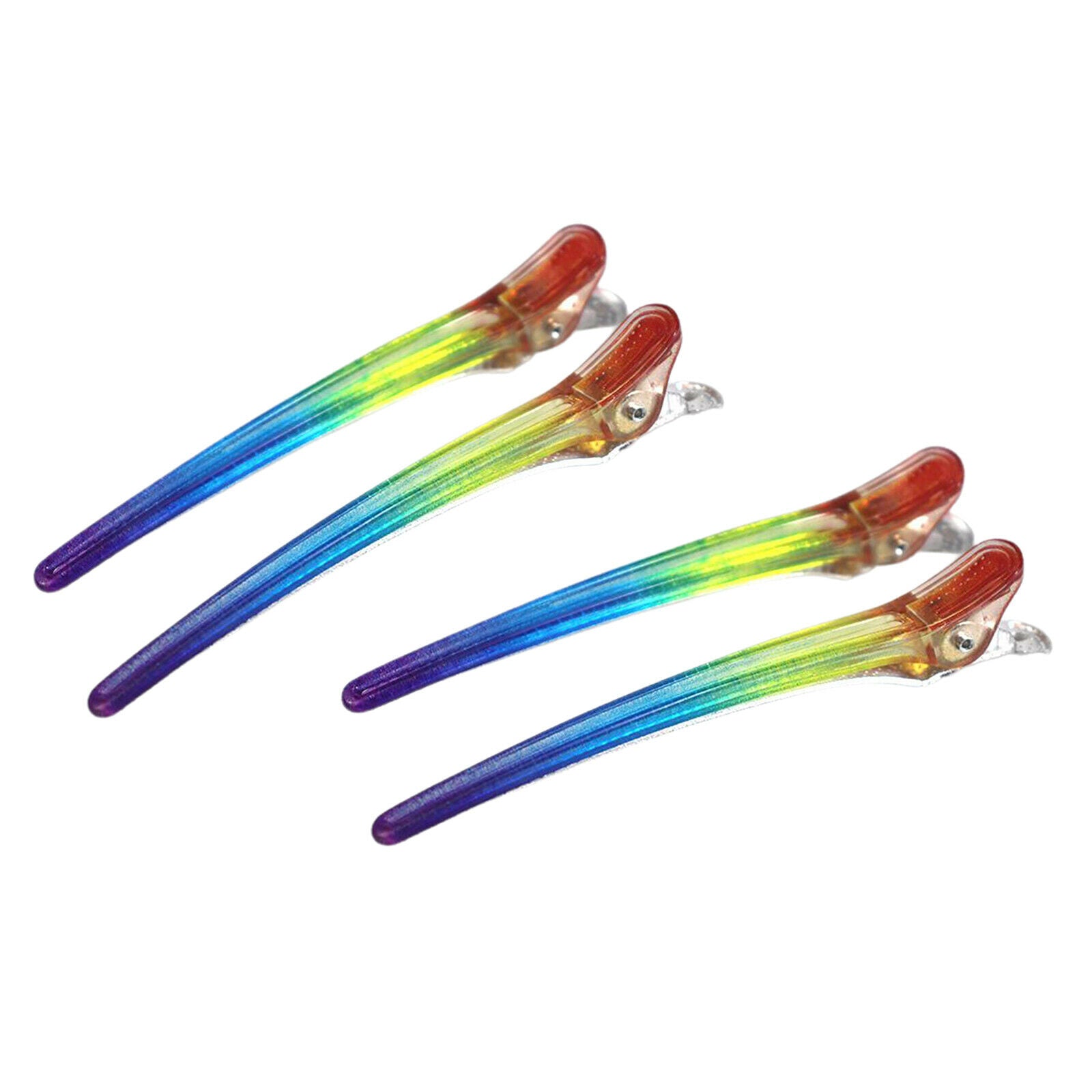 4Pcs Pro Makeup Duck Bill Clips Styling Curling Cutting Hair Clip Non Slip