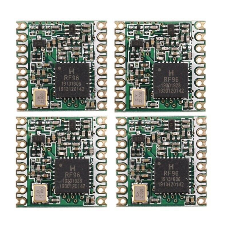 4PCS RFM95 RFM95W 868 RFM95-868MHz LORA SX1276 Wireless Transceiver Module FCCU4