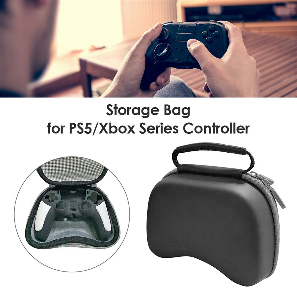 Game Controller Hard Shell Portable EVA Host Game Carrying Case Dustproof forPS5
