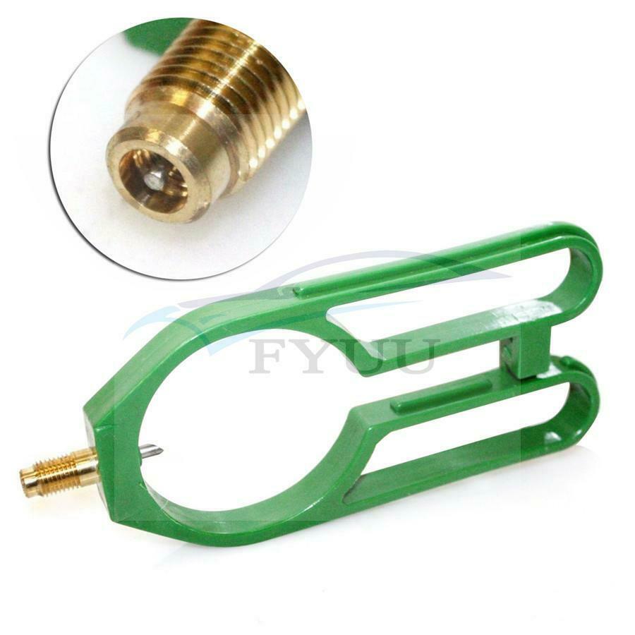 1pc R134A A/C Refrigeration Gas 2.68" Can Side Quick Tap Taper Can W/ 1/4" Valve