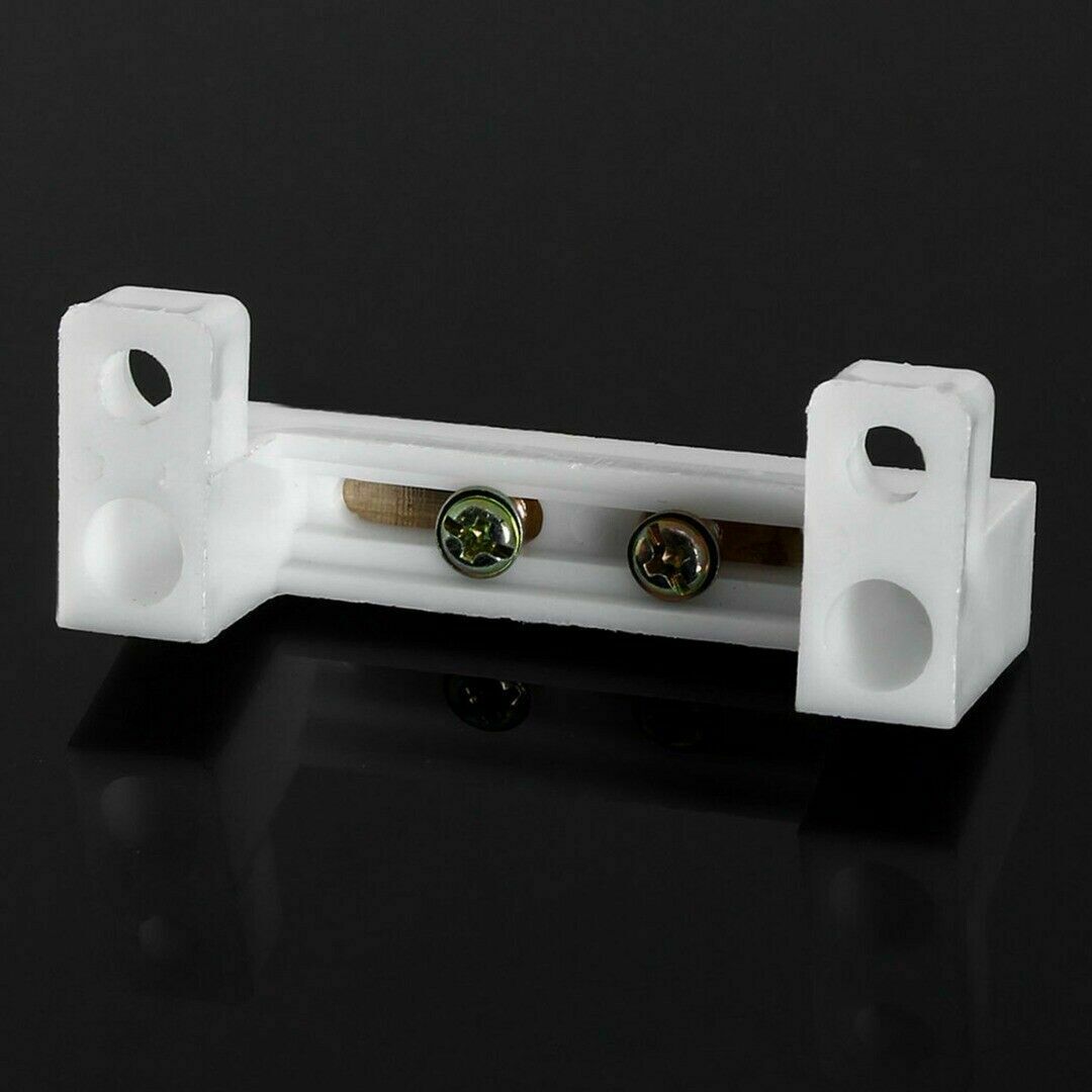 1pc 7 Positions Electric Cable Connector Screw Barrier Terminal Strip Block Bar