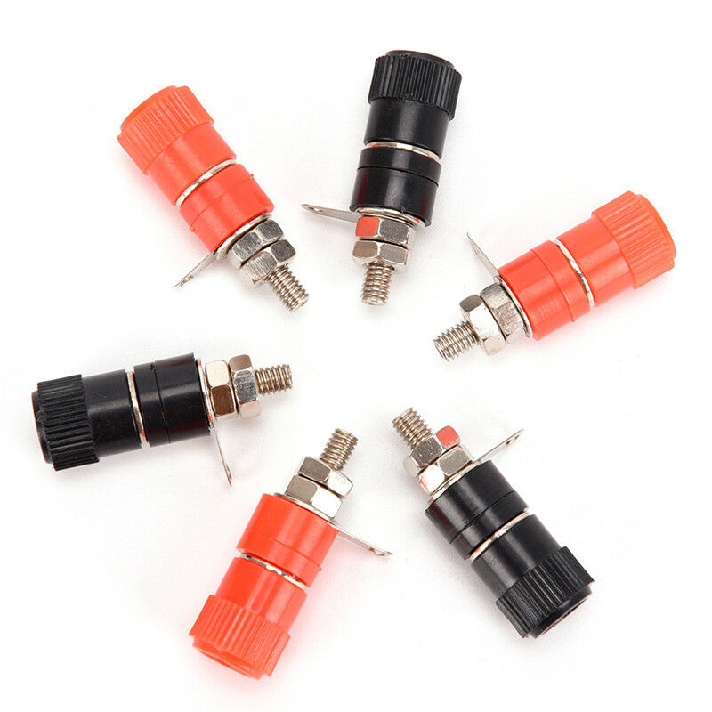 10Pcs Binding Post Speaker Terminal Banana Plug Socket Jack Connector.l8