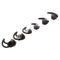 6pcs Replacement Eartips Earbuds Gels S/M/L for  QC20i QC20 Earbuds S+M+L