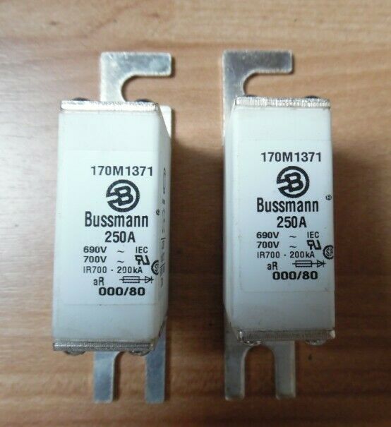 1PC NEW For Bussmann Fuse 170M1371 690V 250A #