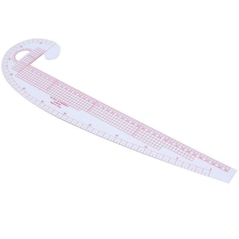 Multi-function Clothing Ruler for Making Clothes Tailor Sewing Tool Plastic