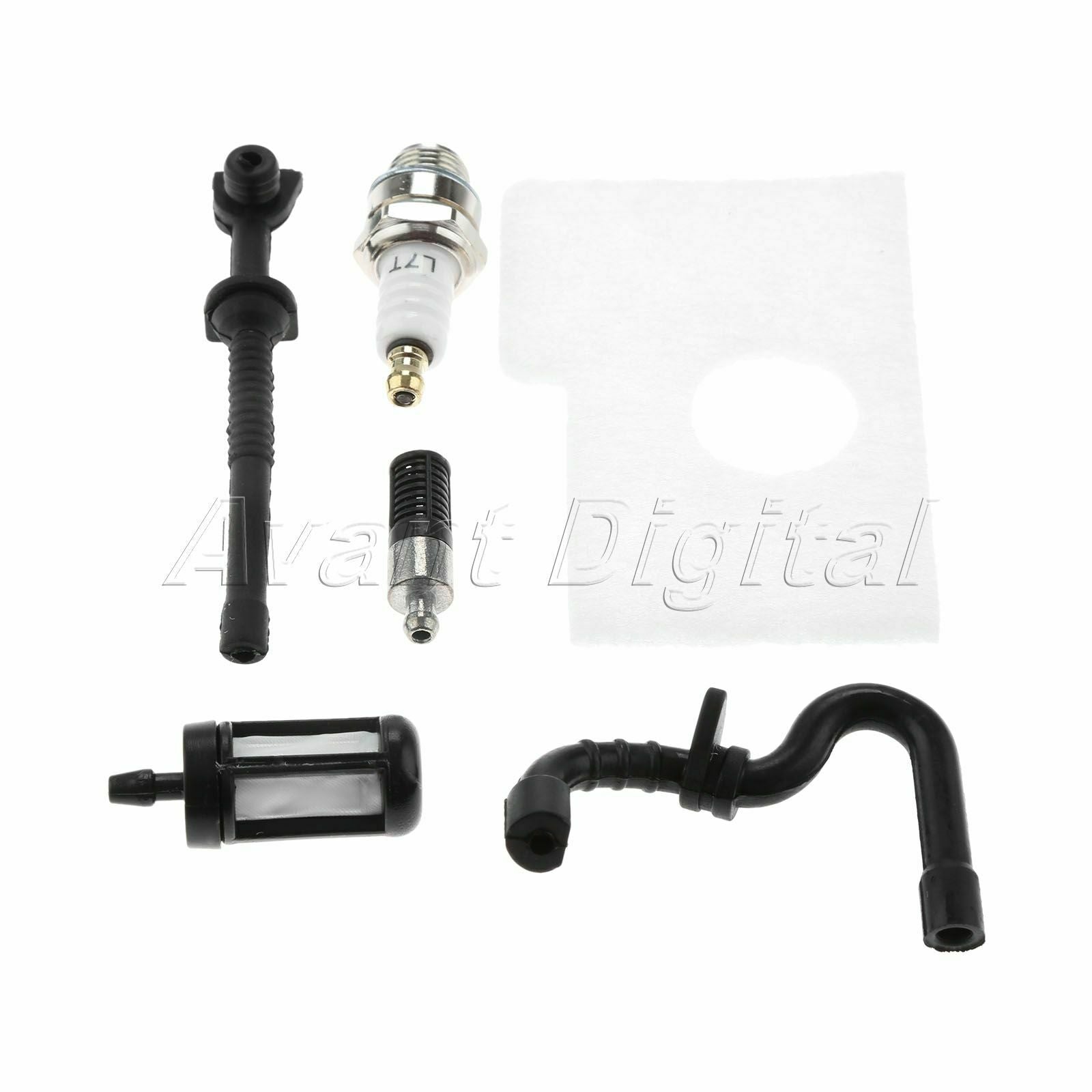 Air Fuel Line Oil Filter Spark Plug For STIHL 018 017 MS170 MS180 Replacement