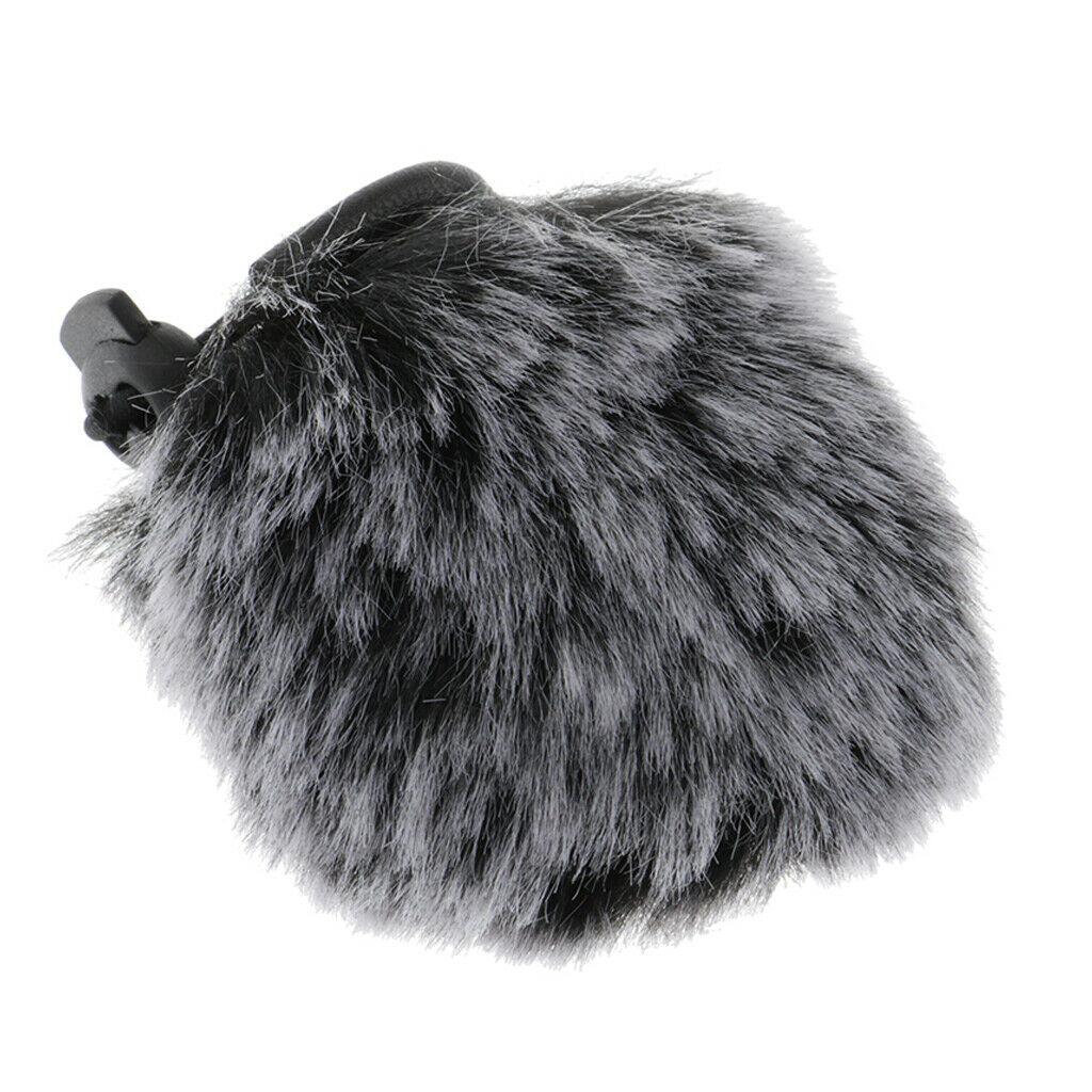 Camera Microphone Cover Windscreen Furry MIC Windshield Wind Cover 4x5cm